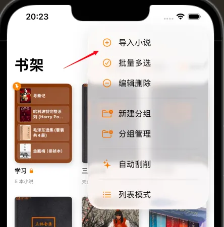导入